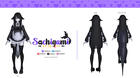 Modelo VRCHAT- maid cabello suelto