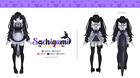 Modelo VRCHAT- maid dos coletas